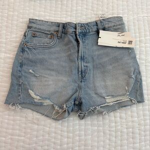 Zara Denim Blue Women's Shorts